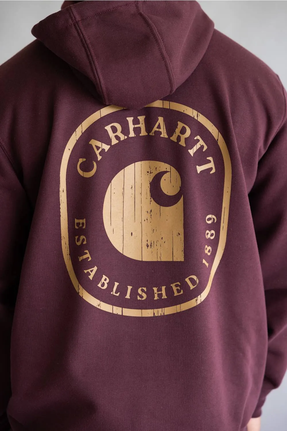 Carhartt Paxton Hoodie for Men in Port | 107832-PRT-PORT sold by Glik’s product image thumbnail 4