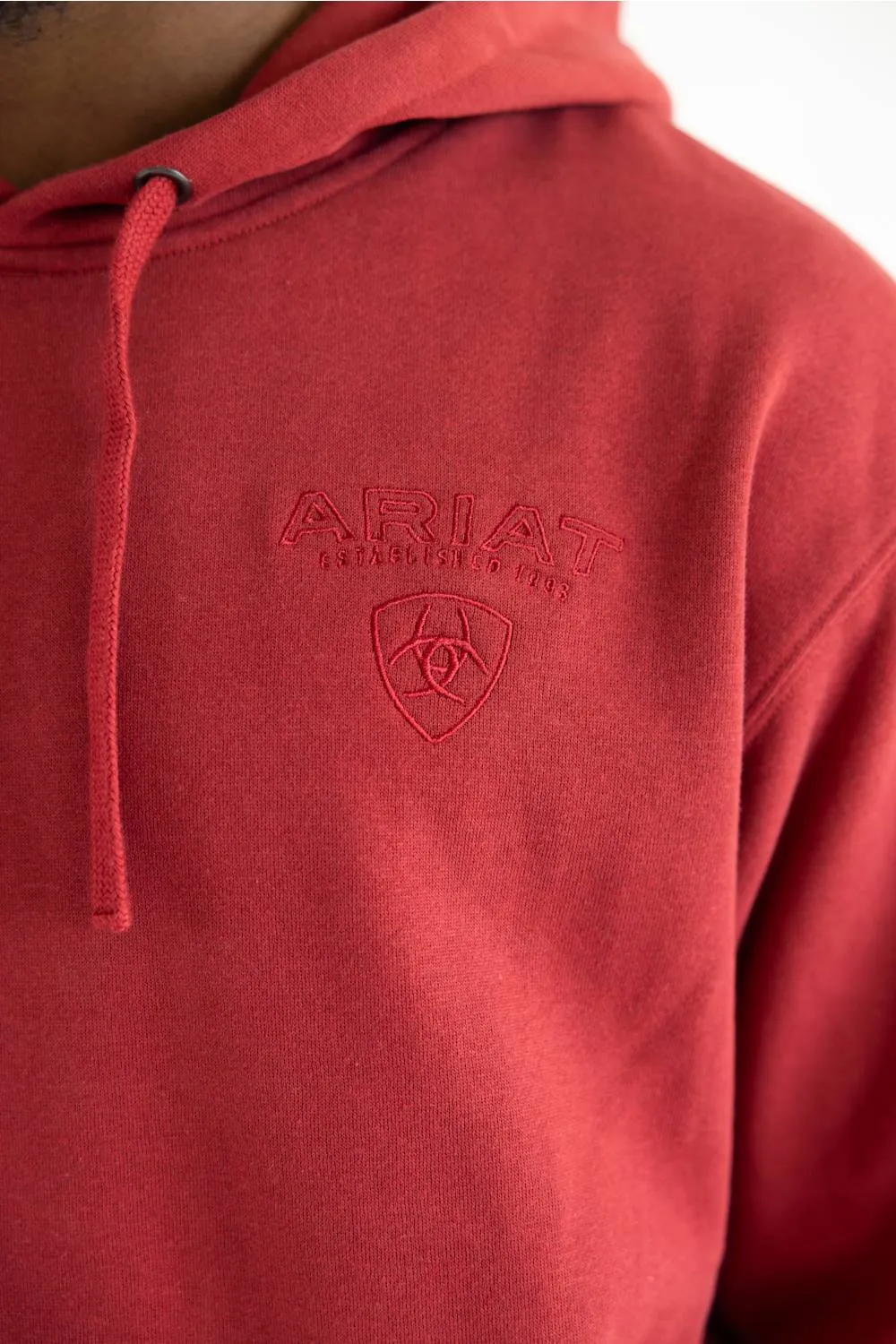 Ariat Archstar Hoodie for Men in Brick Red sold by Glik’s product image thumbnail 5