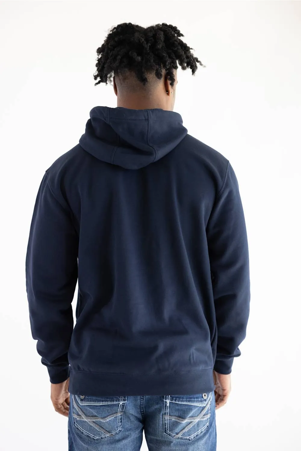 Carhartt Paxton Hoodie for Men in Navy sold by Glik’s product image thumbnail 3