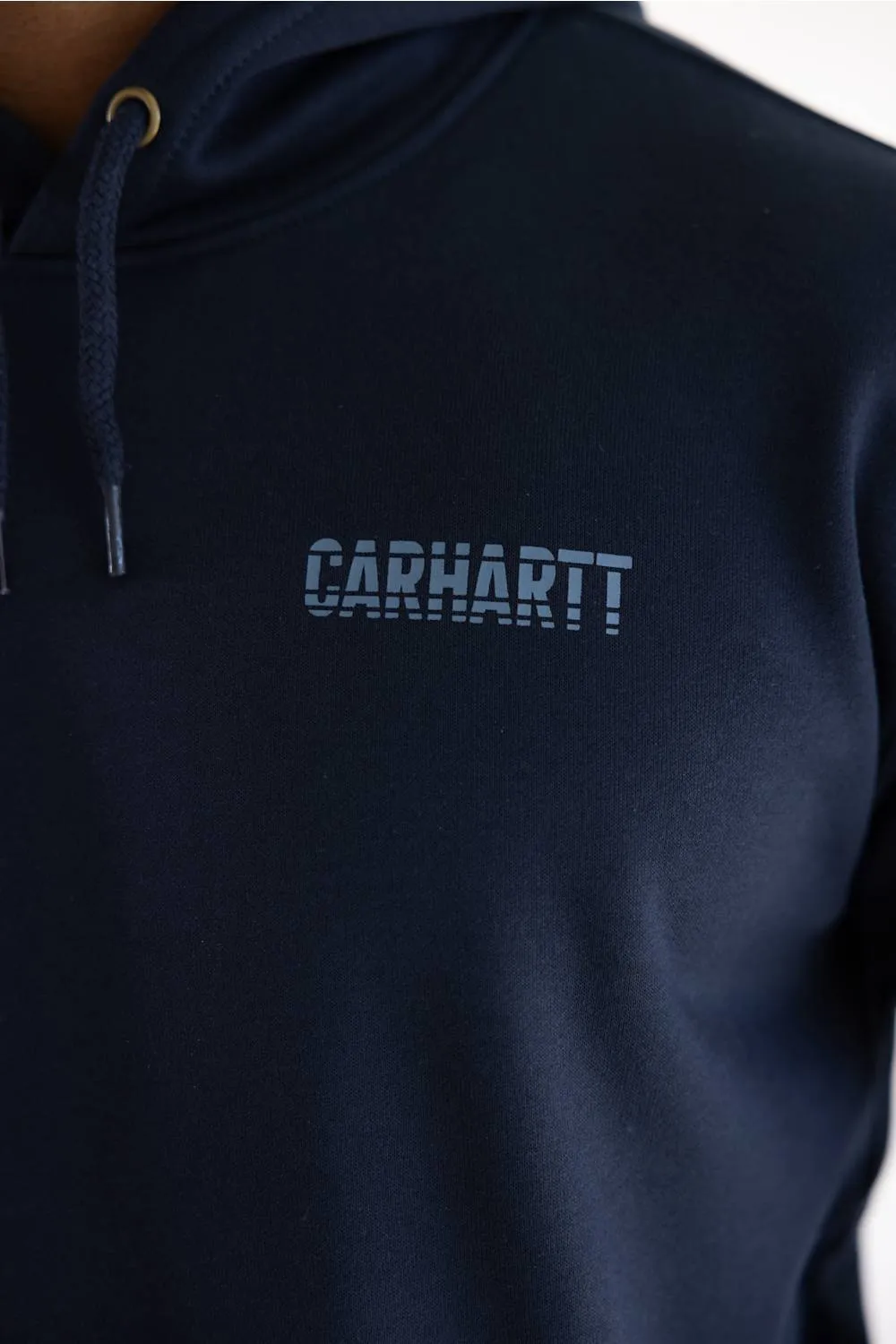 Carhartt Paxton Hoodie for Men in Navy sold by Glik’s product image thumbnail 4