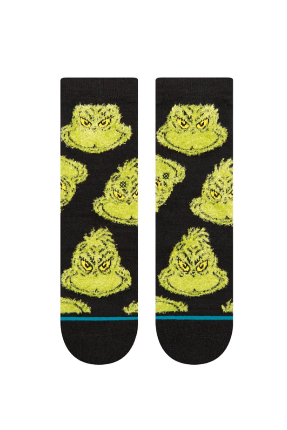Stance Mean One Crew Socks for Men in Black | A555D22MEA-BLK sold by Glik’s product image thumbnail 2