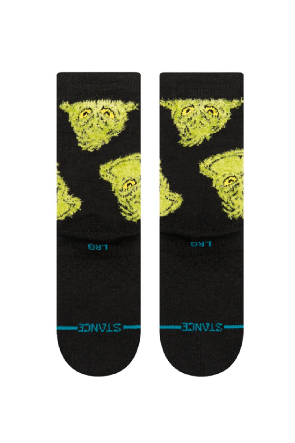 Stance Mean One Crew Socks for Men in Black | A555D22MEA-BLK sold by Glik’s product image thumbnail 3