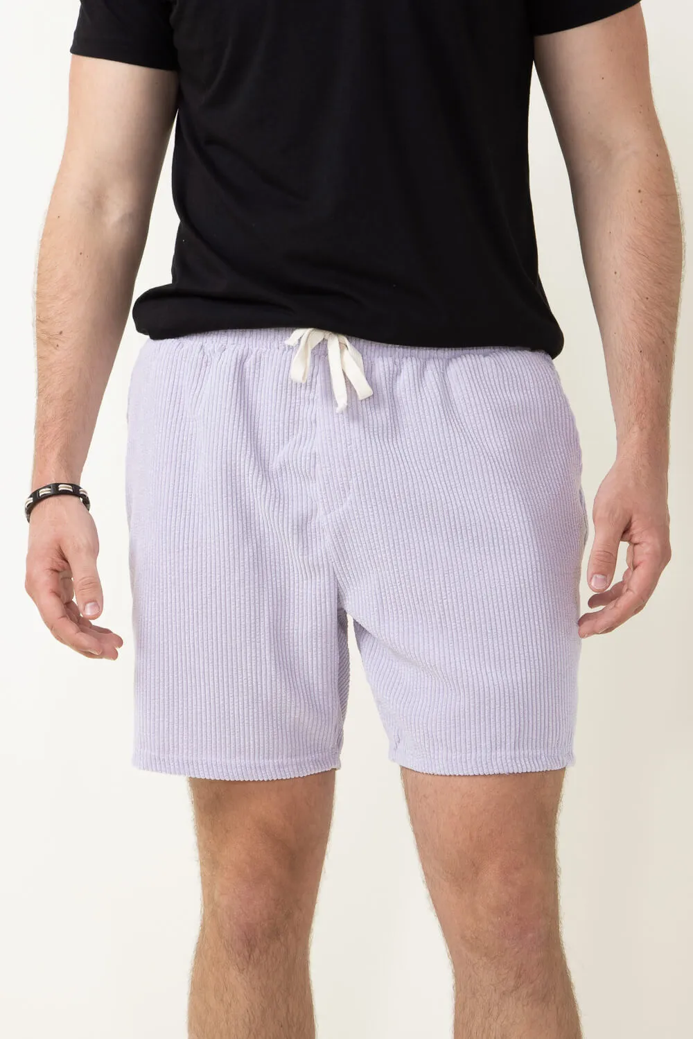 Corduroy Shorts for Men in Dusty Lilac | SB56-FW3-DUSTYLILAC sold by Glik’s