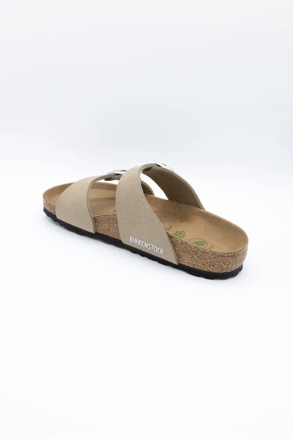 Birkenstock Sydney Birko Sandals for Women in Vegan Grey Taupe | 1026664 sold by Glik’s product image thumbnail 3