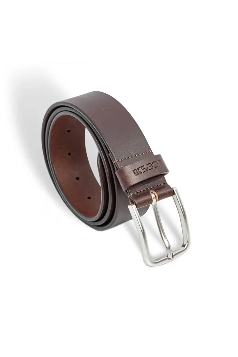 Smooth Leather Belt for Men in Brown | 78002-BROWN sold by Glik’s product image thumbnail 3
