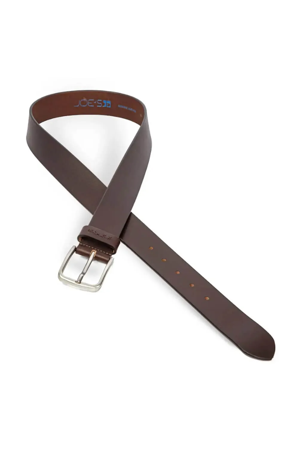 Smooth Leather Belt for Men in Brown | 78002-BROWN sold by Glik’s product image thumbnail 2