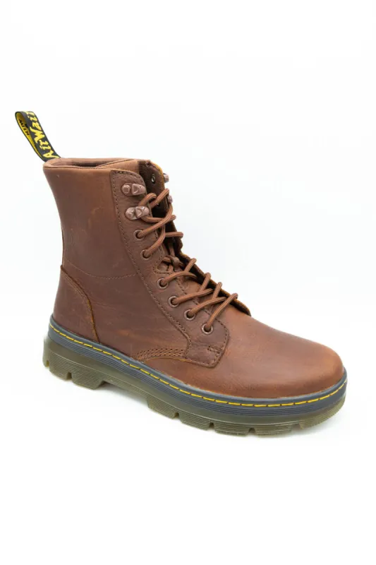 Dr. Martens Combs Leather Boots for Men in Cashew Ambassador | 31908253 sold by Glik’s
