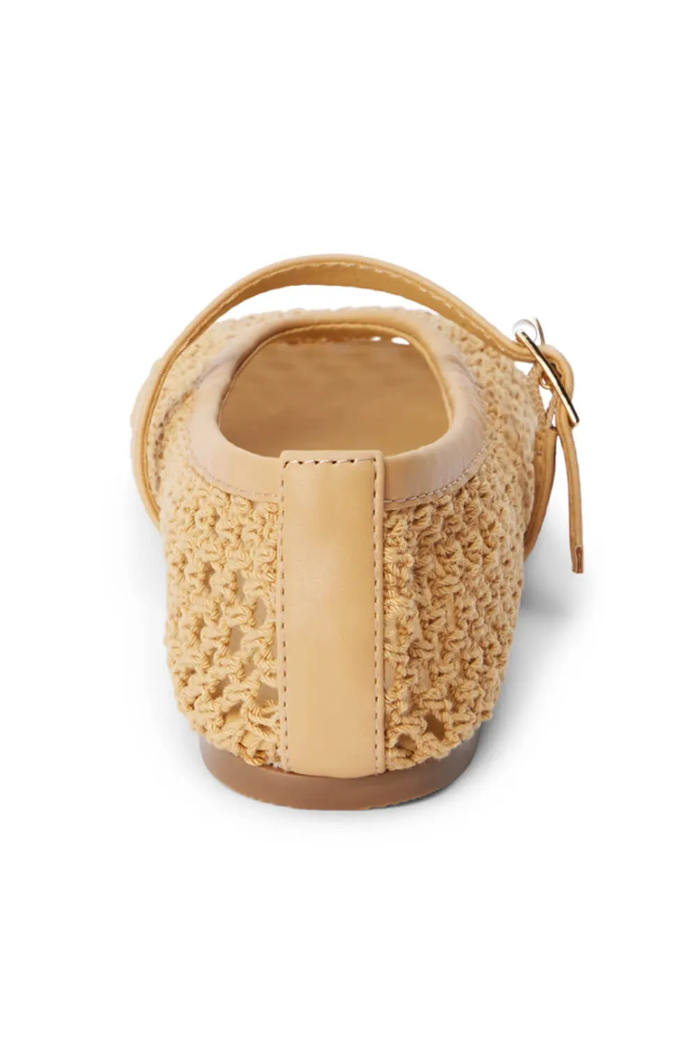 Coconuts by Matisse Nolita Mesh Ballet Flats for Women in Natural | NOLITA NATURAL sold by Glik’s product image thumbnail 4