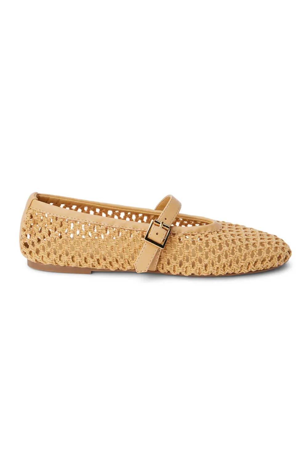 Coconuts by Matisse Nolita Mesh Ballet Flats for Women in Natural | NOLITA NATURAL sold by Glik’s product image thumbnail 3