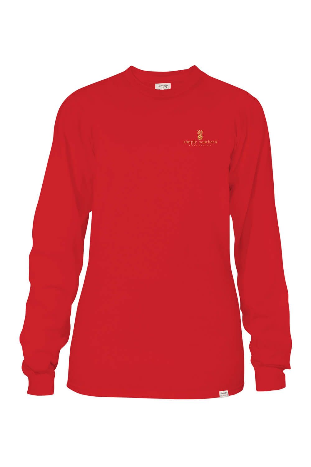 Simply Southern Plus Size Long Sleeve Nutcracker T-Shirt for Women in Red | EXT-LS-NUTS-RED sold by Glik’s product image thumbnail 2