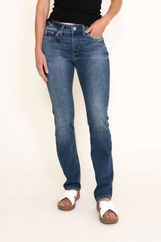 Silver Jeans Suki Straight Jeans for Women | L93413EKC343 sold by Glik’s
