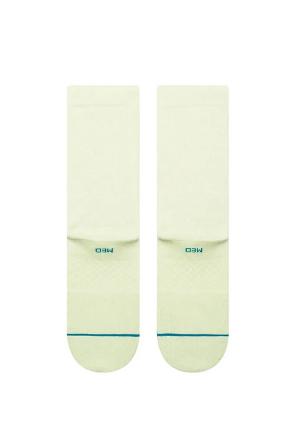Stance Icon Crew Socks for Men in Green Sand | M311D14ICO-GRS sold by Glik’s product image thumbnail 3