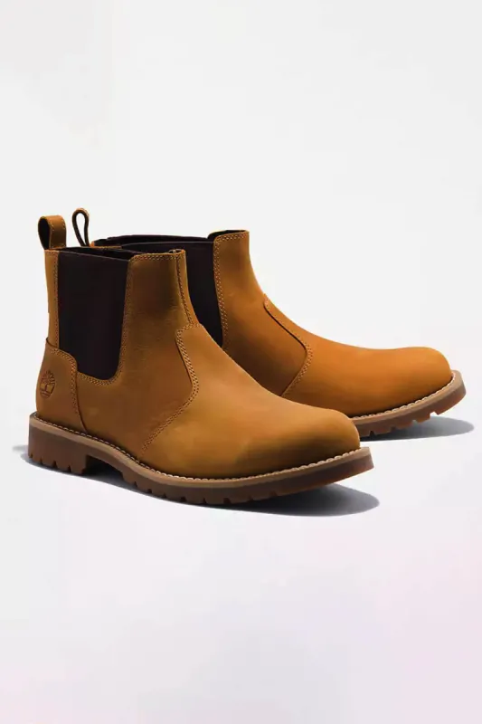 Timberland Redwood Falls Chelsea Boots for Men in Wheat | TB0A2AG6231 sold by Glik’s