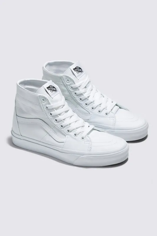 Vans Sk8 Hi Tapered Stackform Sneakers for Women in True White | VN0A5JMKW00 sold by Glik’s