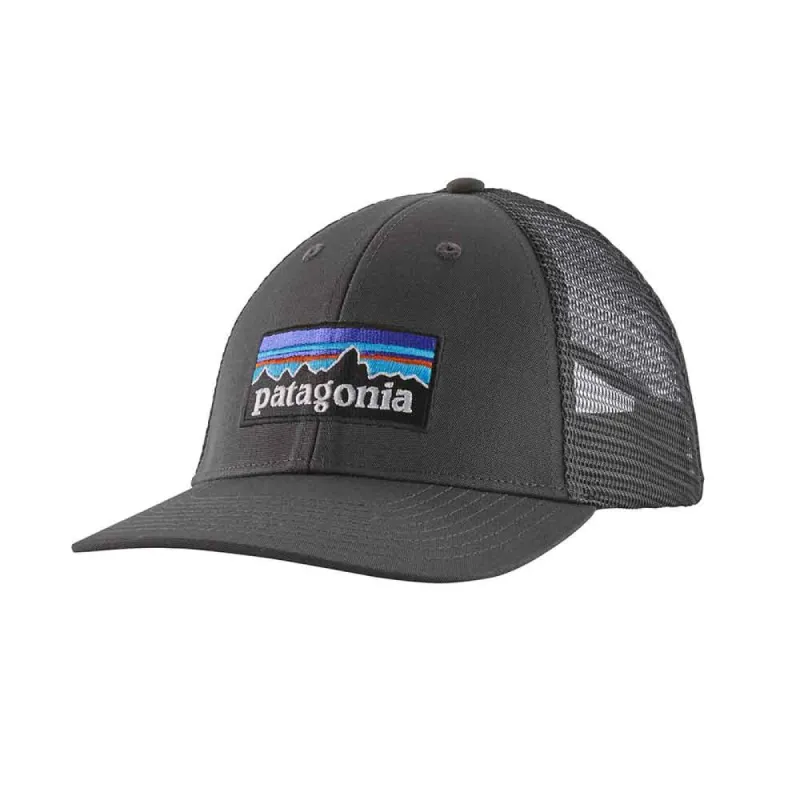 Patagonia Men’s P6 LoPro Trucker Hat in Forge Grey | 38283-FGE sold by Glik’s