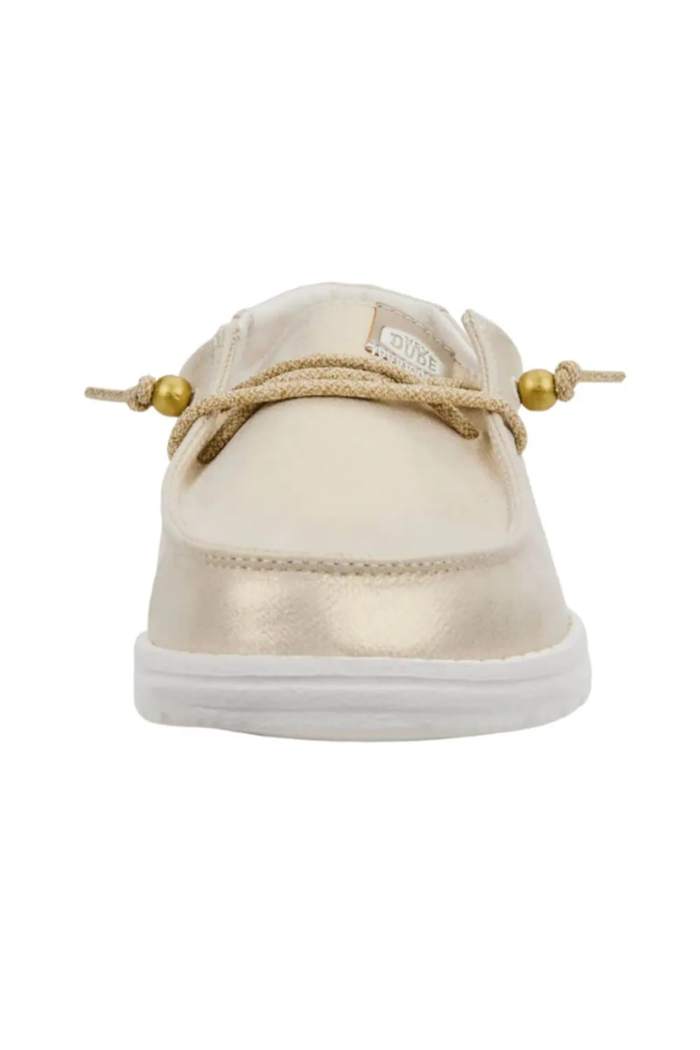 HEYDUDE Women’s Wendy Metallic Shine Shoes in Gold | 40903-710 sold by Glik’s product image thumbnail 4