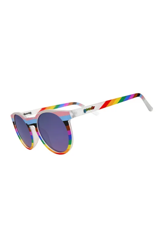 Goodr Get Your Priorities Gay Sunglasses in Multi | G00236-CG-PR2-RF sold by Glik’s