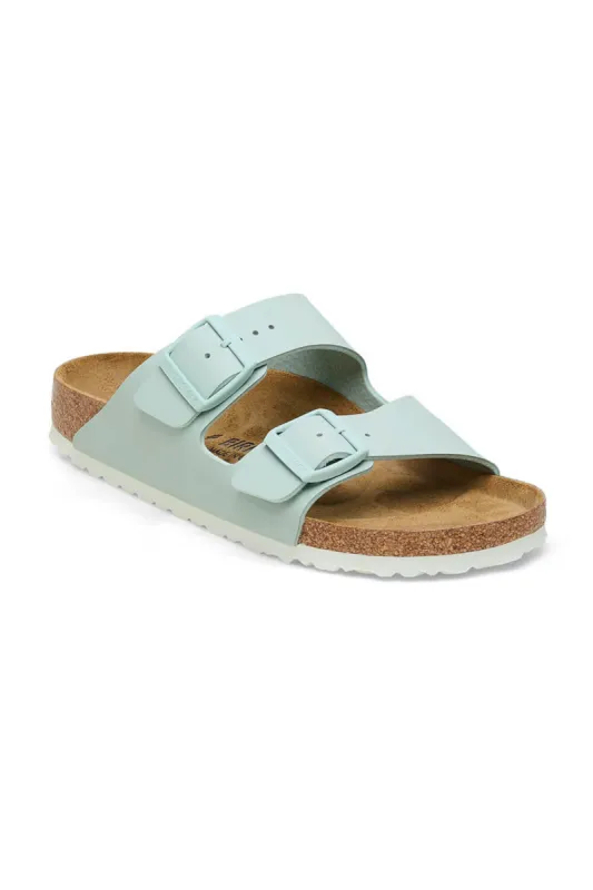 Birkenstock Arizona Birko-Flor Sandals for Women in Surf Green | 1026996 sold by Glik’s