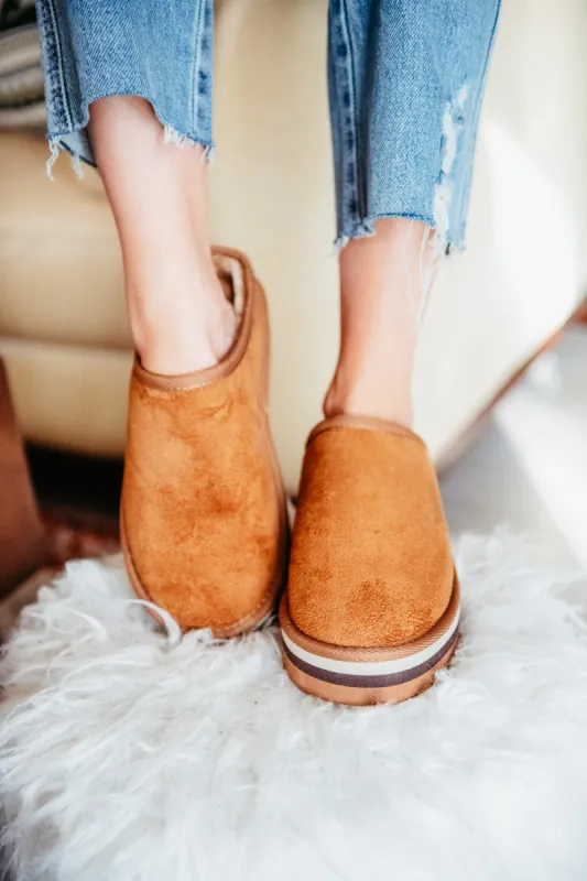 Outwoods Gabby Platform Slippers for Women in Brown | 82503-435 WHISKEY sold by Glik’s