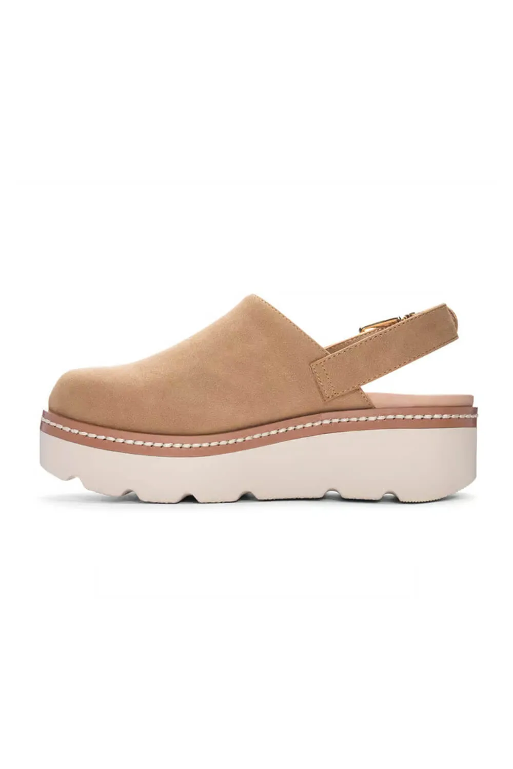 Chinese Laundry Mojo Platform Slingback Clogs for Women in Camel | MOJO-CAMEL sold by Glik’s product image thumbnail 5