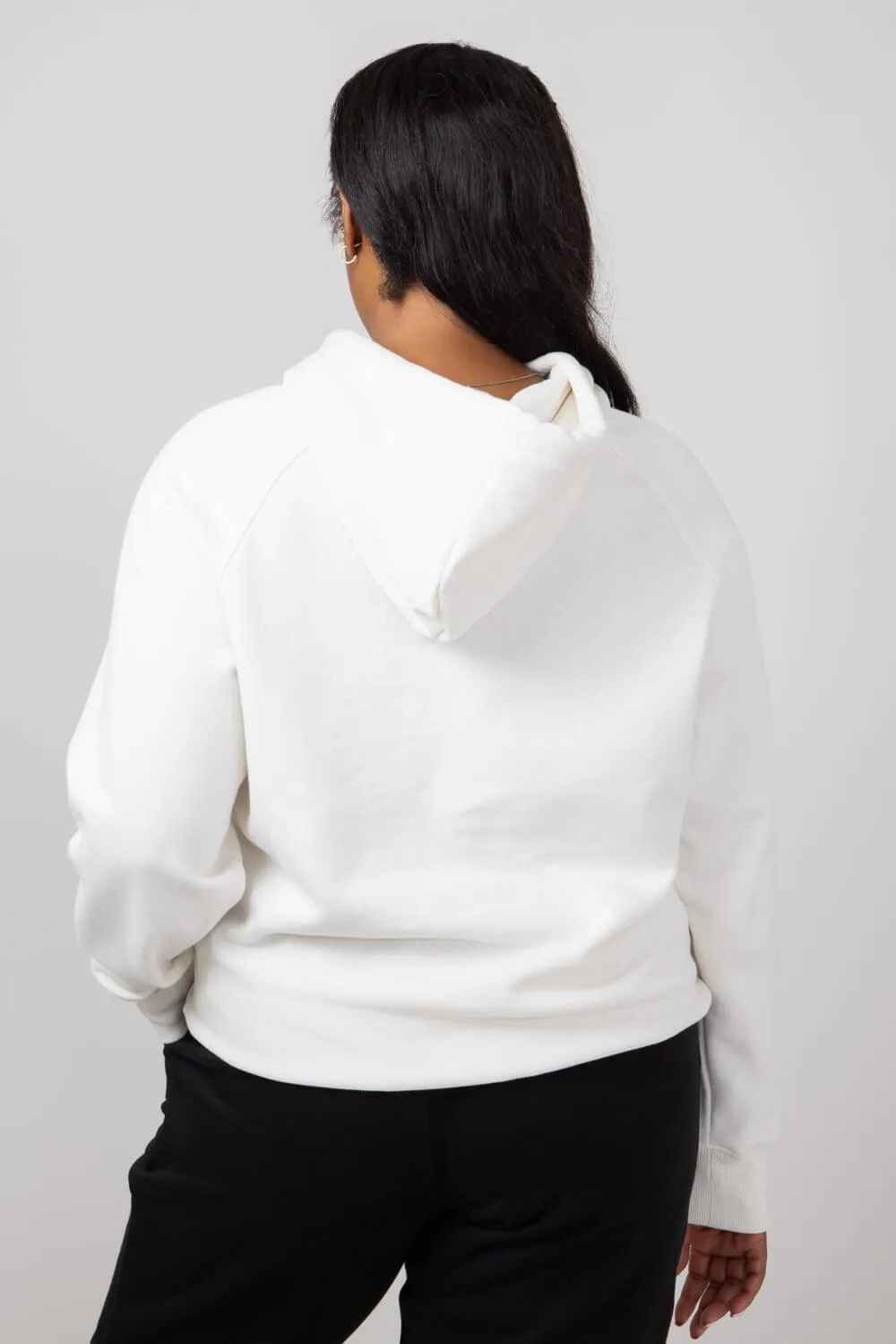 The North Face Evolution Hoodie for Women in White Dune | NF0A88ZW-QLI sold by Glik’s product image thumbnail 2
