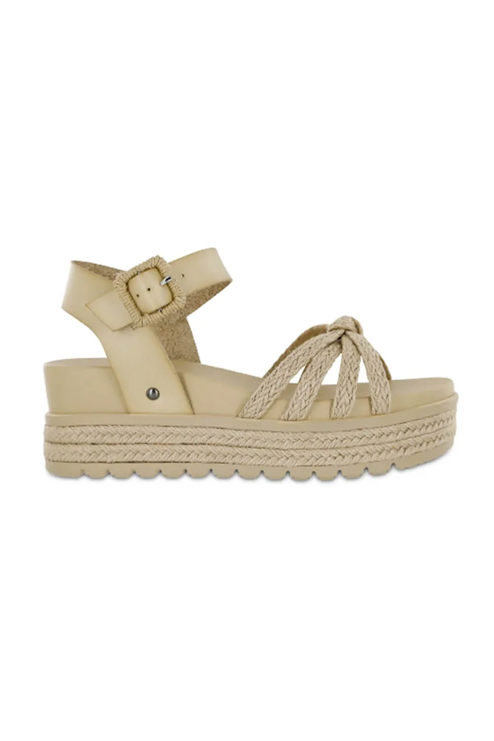 MIA Kehlani Rope Platform Sandals for Women in Bone | MH2370-BONE sold by Glik’s product image thumbnail 2