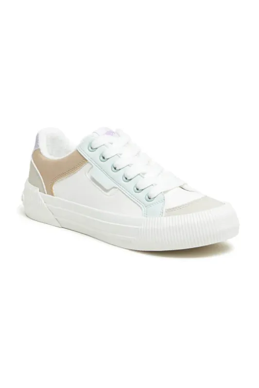 Rocket Dog Cheery Color Block Sneakers for Women in White | CHEERYBLOCKED-199 sold by Glik’s