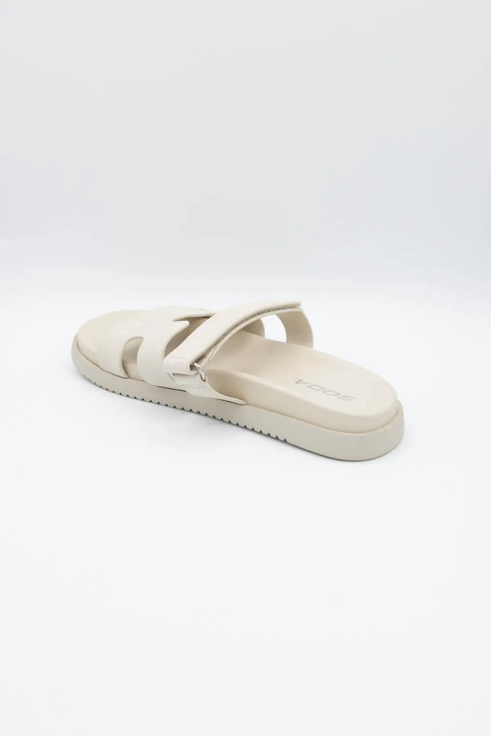 Soda Bianca Slide Sandals for Women in Bone | BIANCA-S BONE sold by Glik’s product image thumbnail 4