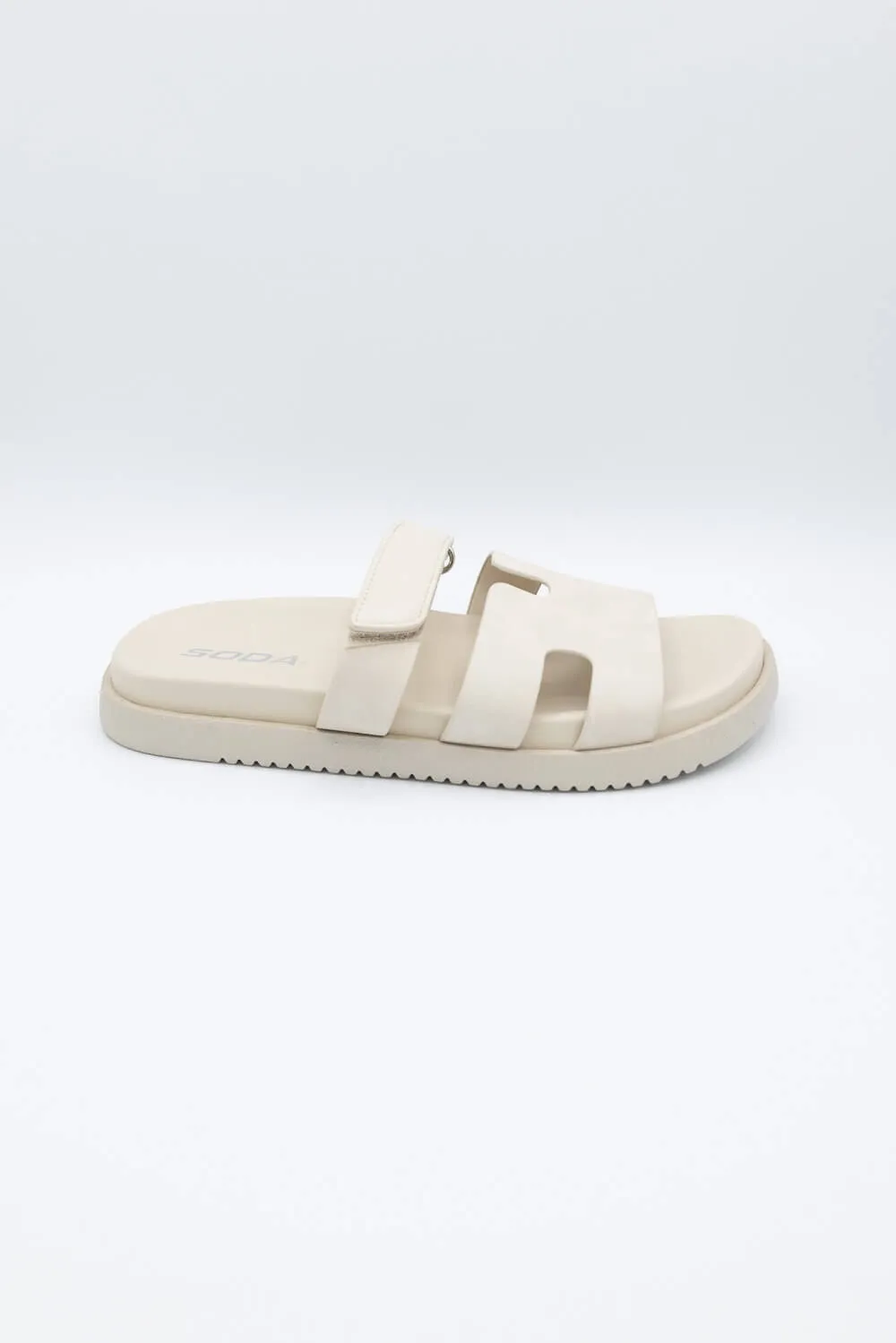 Soda Bianca Slide Sandals for Women in Bone | BIANCA-S BONE sold by Glik’s product image thumbnail 3