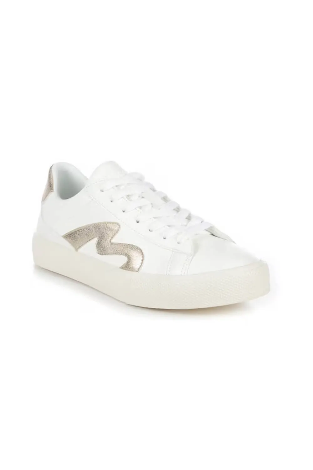 Blowfish Malibu Vice Sneakers for Women in White/Gold | ZS-1736-087 sold by Glik’s