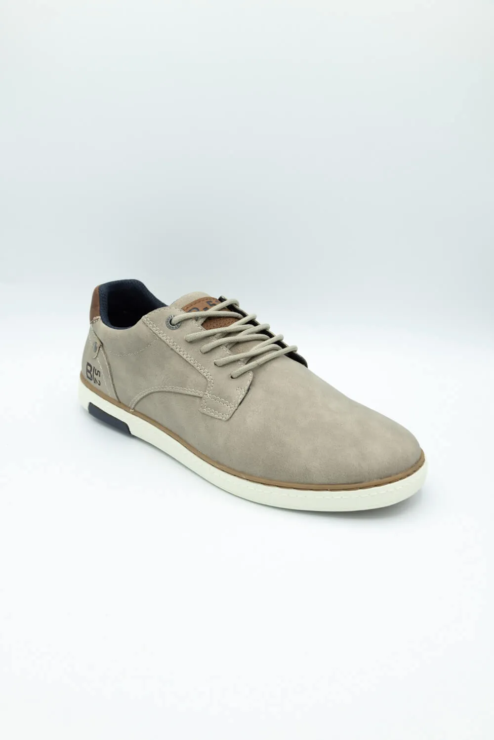 B52 by Bullboxer Lace Up Slip On Shoes for Men in Puddy Grey | 940-A2-8036A-PUDDY sold by Glik’s