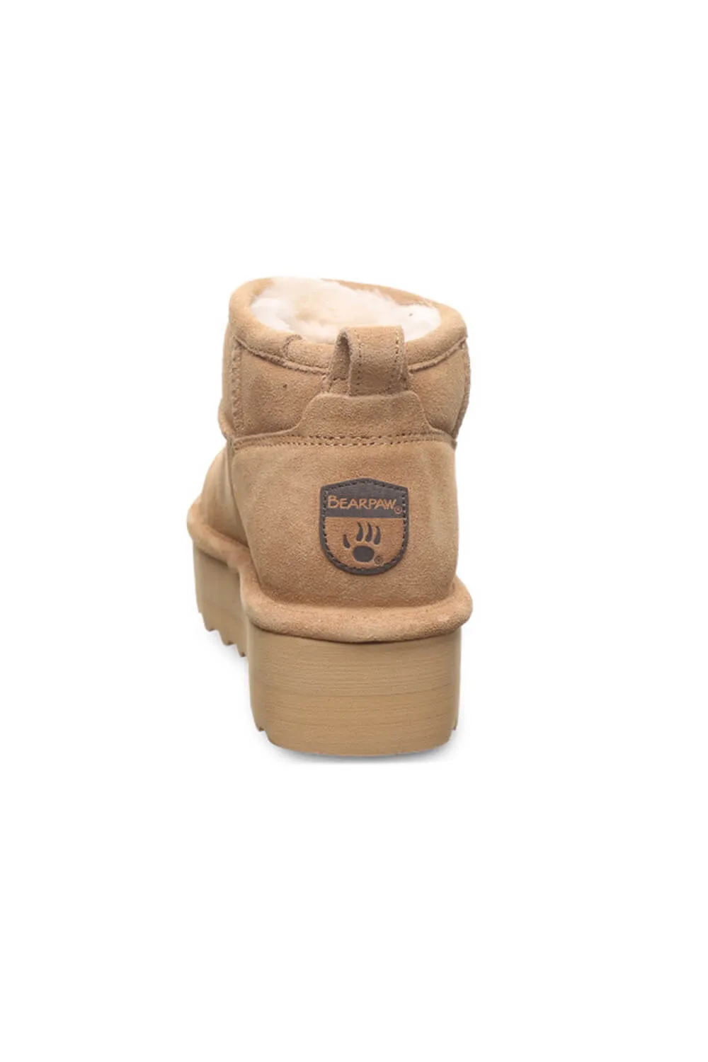 Bearpaw Retro Shorty Solid Booties for Women in Brown | 2940W-245 ICED COFFEE sold by Glik’s product image thumbnail 4