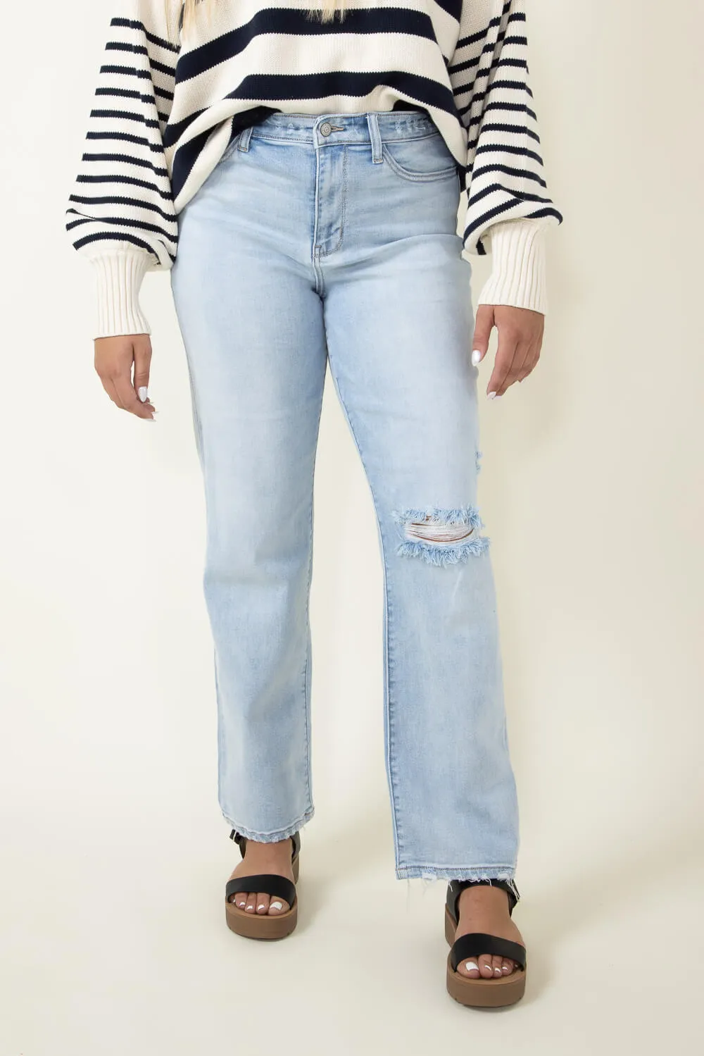 Judy Blue High Rise 90's Straight Jeans for Women | 82600REG sold by Glik’s
