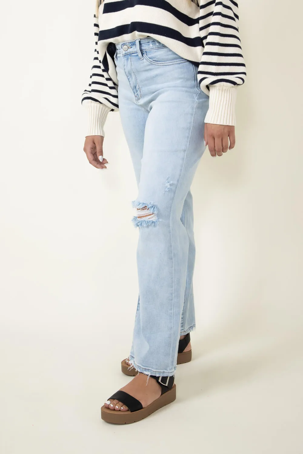 Judy Blue High Rise 90's Straight Jeans for Women | 82600REG sold by Glik’s product image thumbnail 5