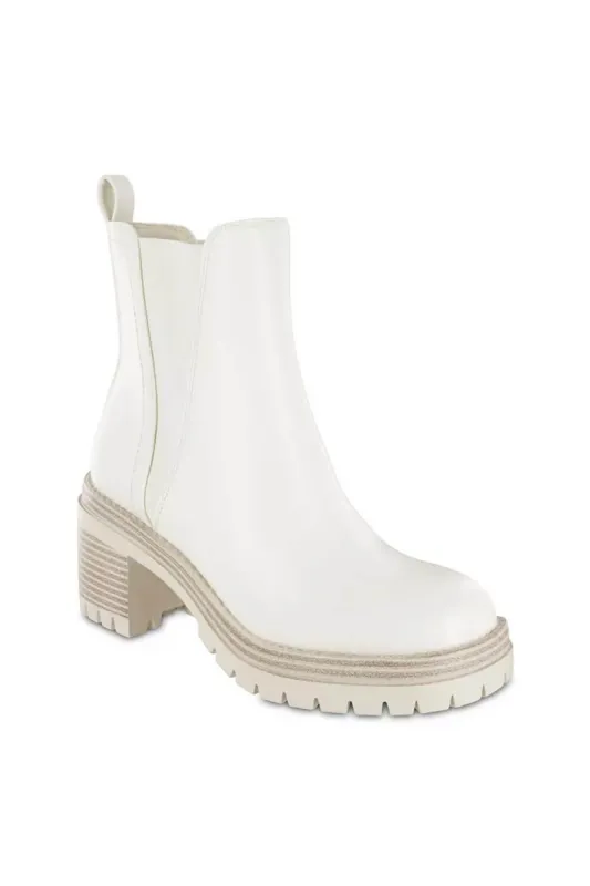 MIA Adea Lug Booties for Women in Bone White | GS1366101-BONE sold by Glik’s