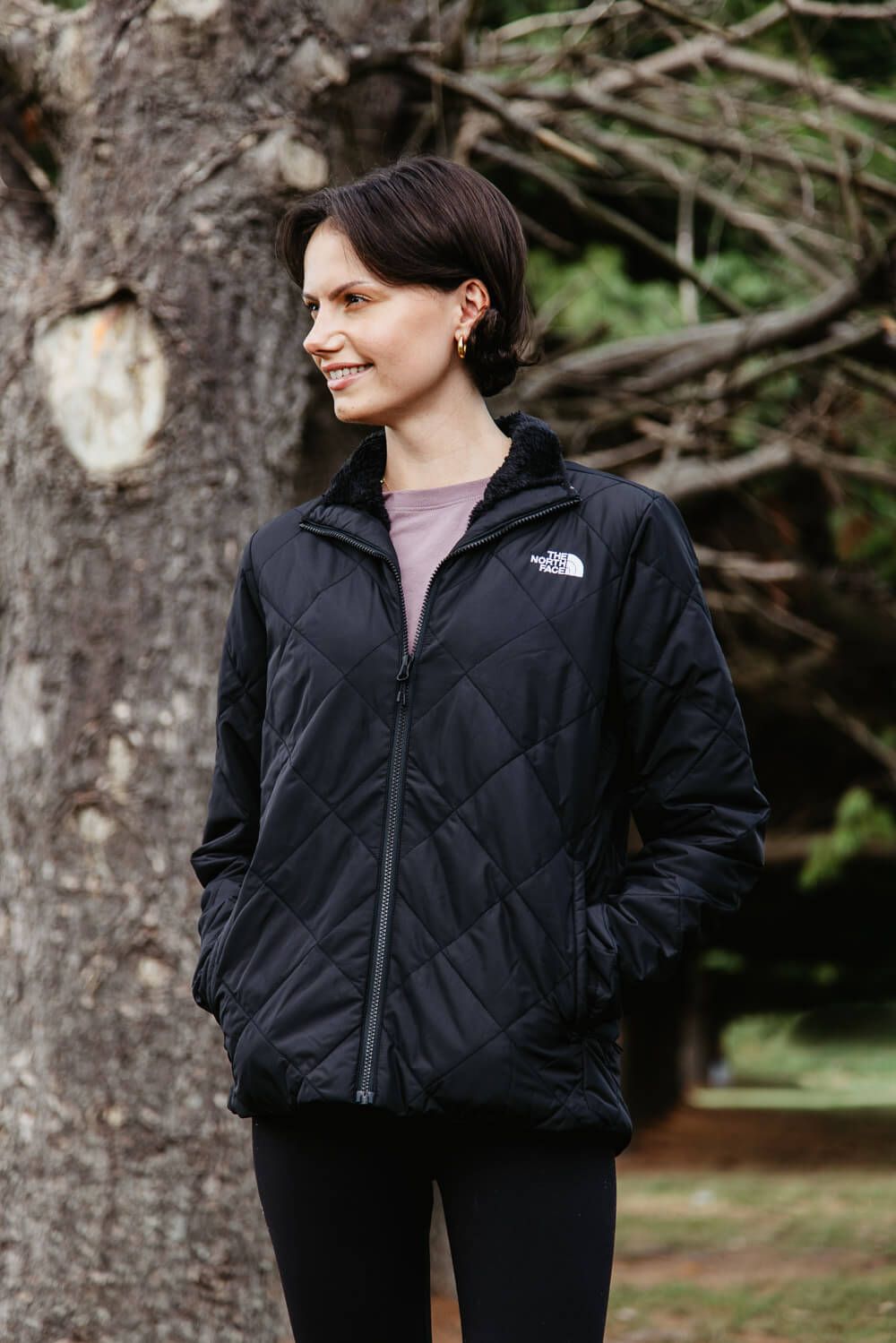 The North Face Shady Glade Insulated Jacket for Women in Black - Main Image