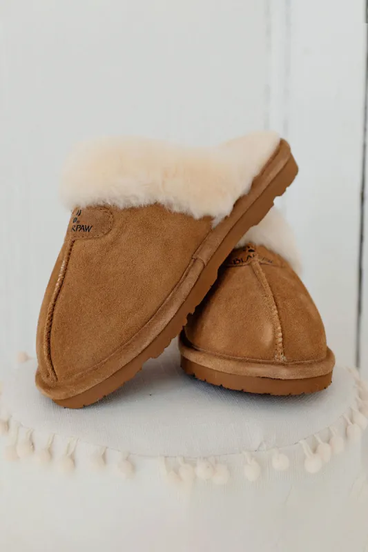 Bearpaw Loki II Slippers for Women in Brown | 671W-220 HICKORY sold by Glik’s