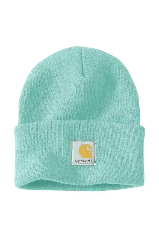 Carhartt Knit Cuff Beanies in Turquoise | A18-HC8 sold by Glik’s