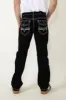 True Luck Blake Bootcut Jeans for Men in Black | TL16350002-BLACK sold by Glik’s