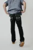 True Luck Blake Bootcut Jeans for Men in Black | TL16350002-BLACK sold by Glik’s