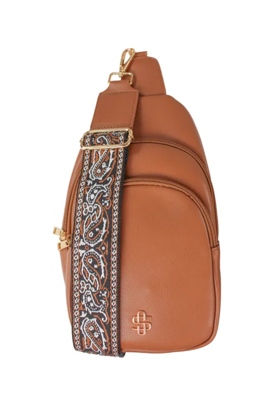 Simply Southern Sling Bag in Cocoa Brown | 0224-BAG-LTHR-SLING-COCOA sold by Glik’s