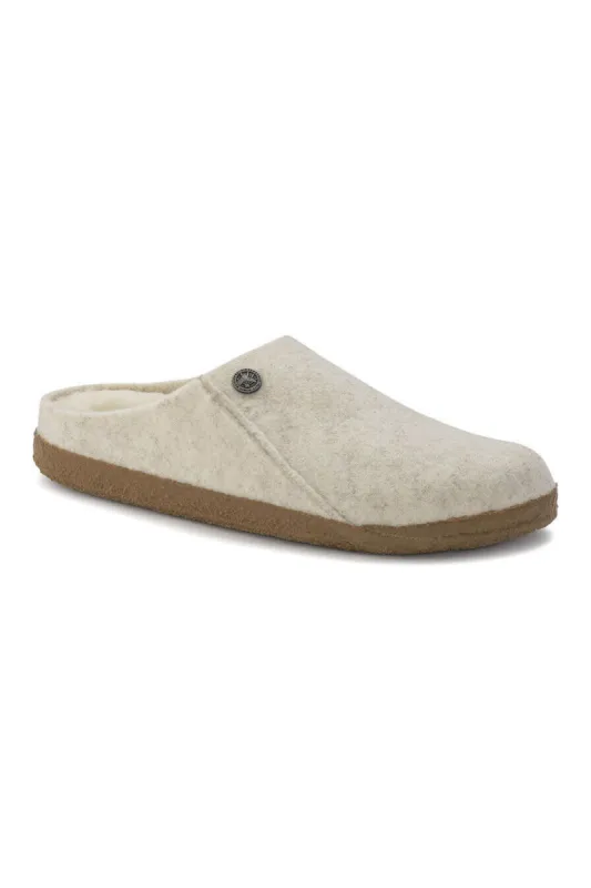 Birkenstock Zermatt Rivet Slippers for Women in Ecru | 1023195 made by Glik’s