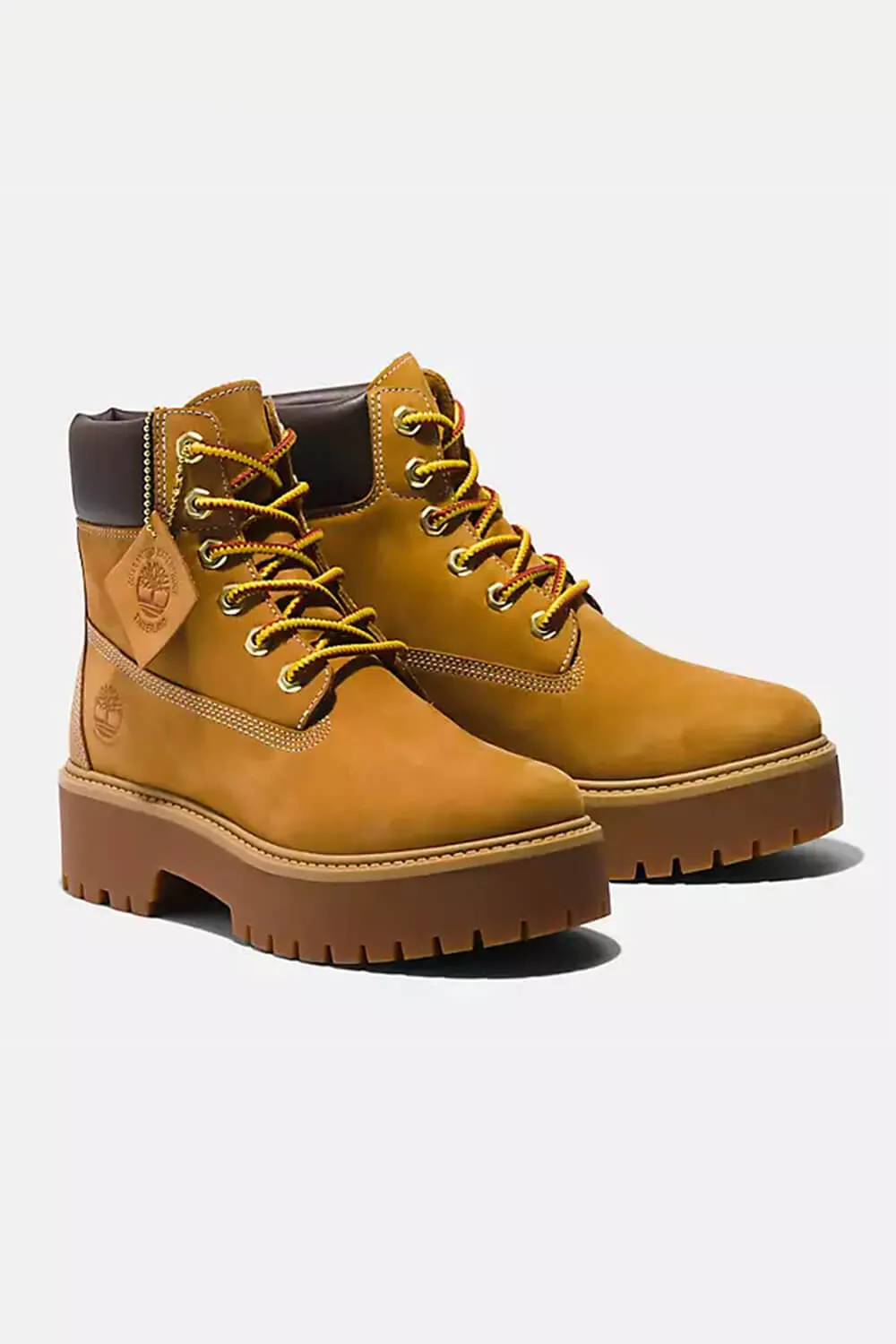 Timberland Stone Street Combat Booties for Women in Brown | TB1A5RJD231 sold by Glik’s product image thumbnail 5