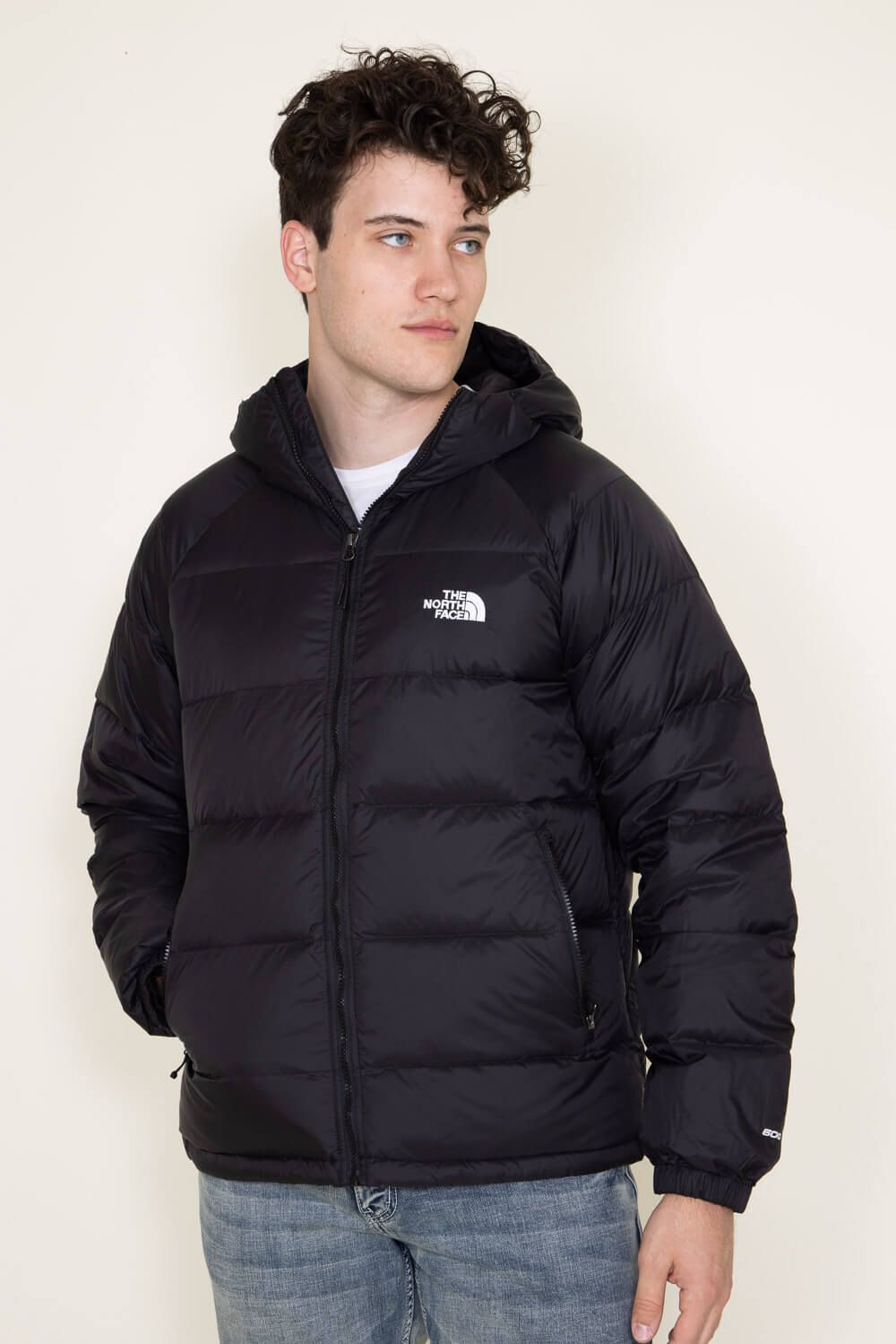 The North Face Hydrenalite Down Hoodie Jacket for Men in Black | NF0A5GIE-JK3 sold by Glik’s