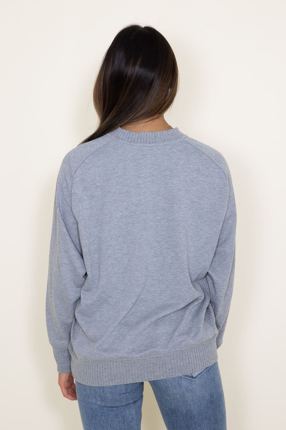 Simply Southern Caffeinated Crewneck for Women in Heather Grey | RCREW-CAFF-HTHRGRY sold by Glik’s product image thumbnail 2
