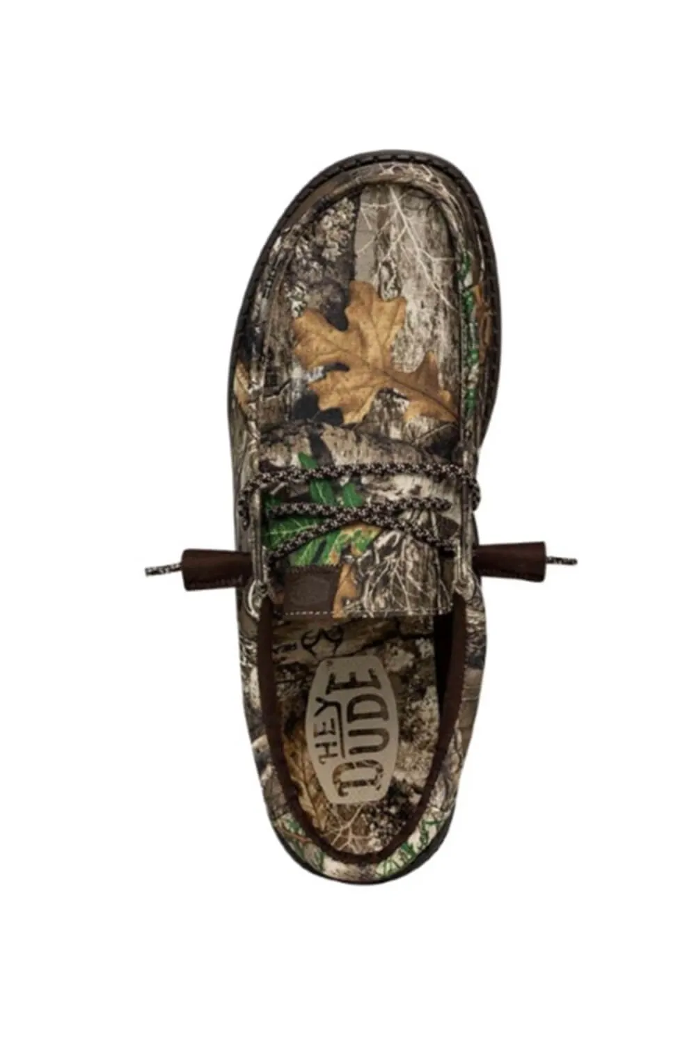 HEYDUDE Men’s Wally Real Tree Edge Shoes in Brown Tan | 41274-21S sold by Glik’s product image thumbnail 3