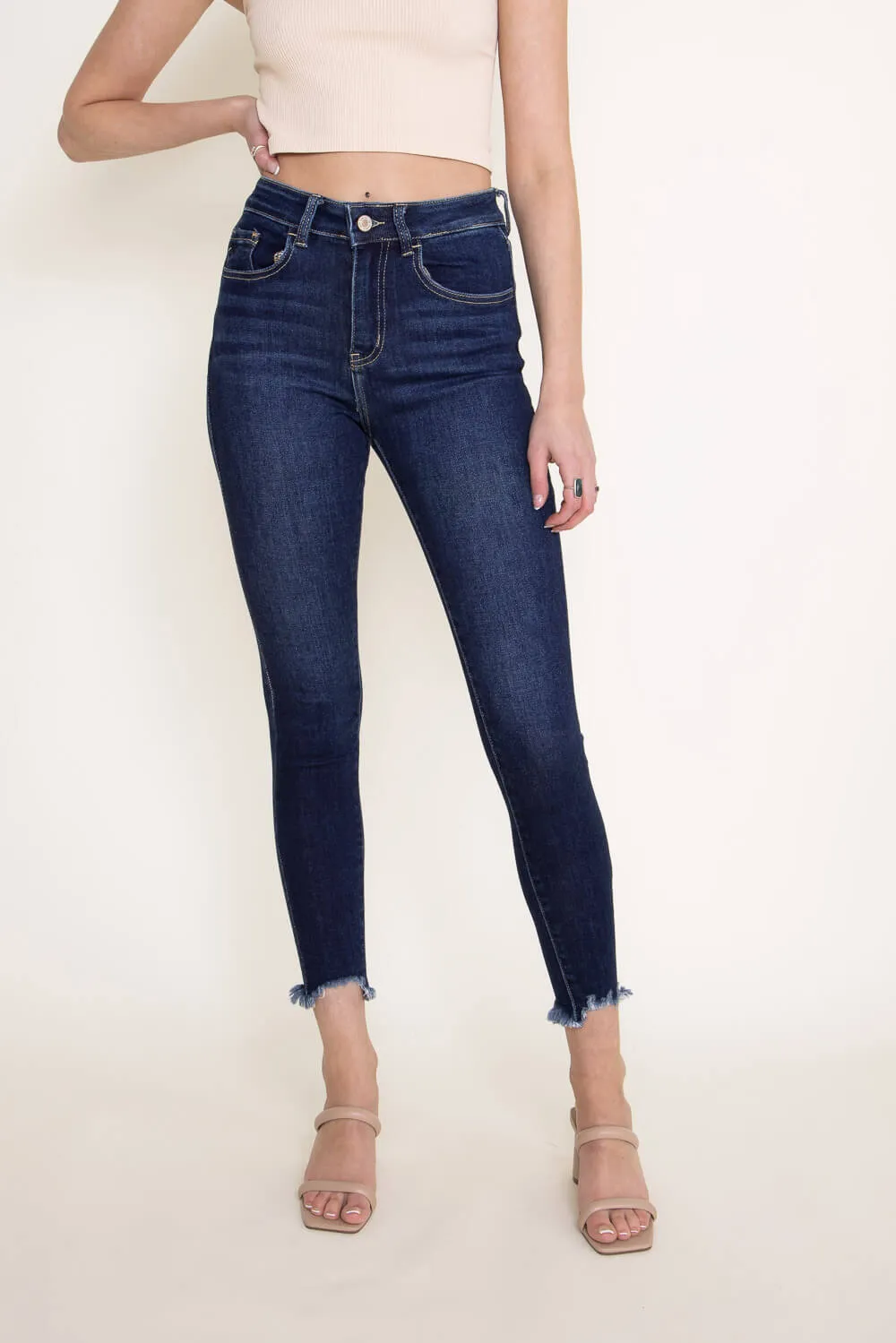 KanCan High Rise Ankle Skinny Jeans for Women | KC11256D sold by Glik’s product image thumbnail 3