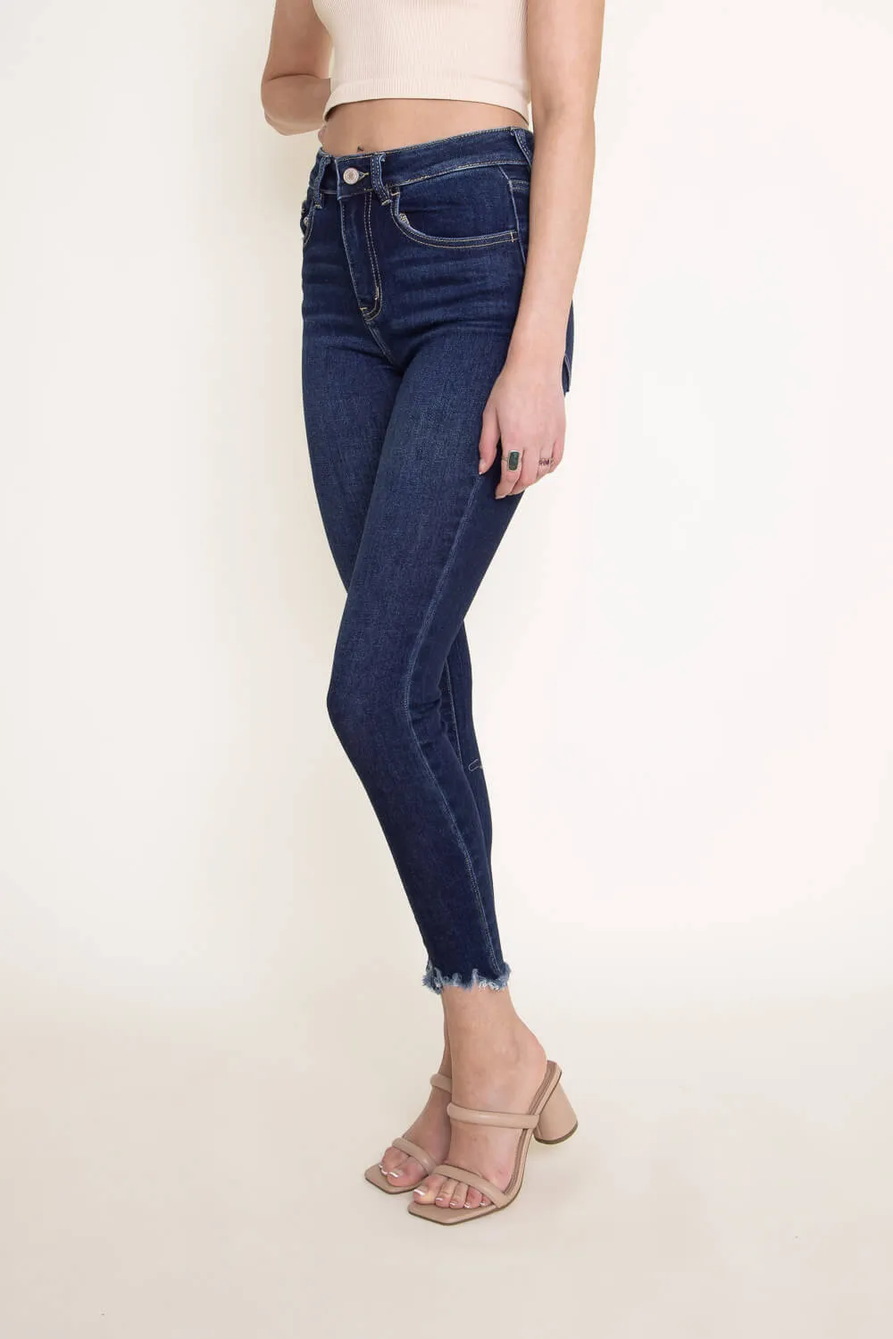 KanCan High Rise Ankle Skinny Jeans for Women | KC11256D sold by Glik’s product image thumbnail 4