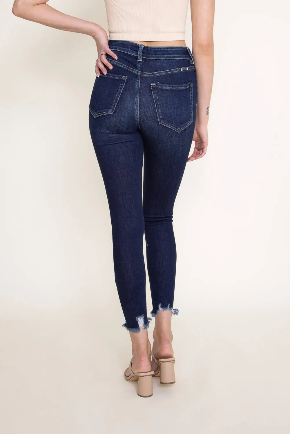 KanCan High Rise Ankle Skinny Jeans for Women | KC11256D sold by Glik’s product image thumbnail 2