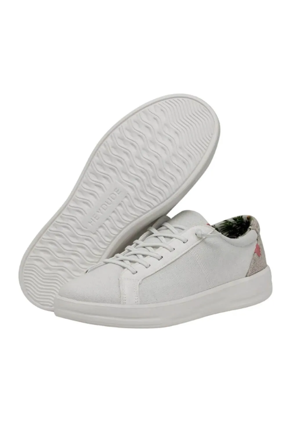 HEYDUDE Women’s Karina Sneakers in Coconut White | 40154-1JZ sold by Glik’s product image thumbnail 4
